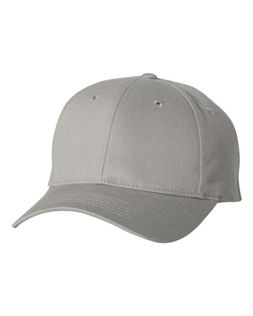 Valucap 2260 Cotton Twill Cap in Grey