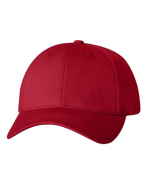 Valucap 2260 Cotton Twill Cap in Red