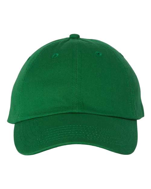Valucap VC300A Bio-Washed Classic Dad Hat in Kelly