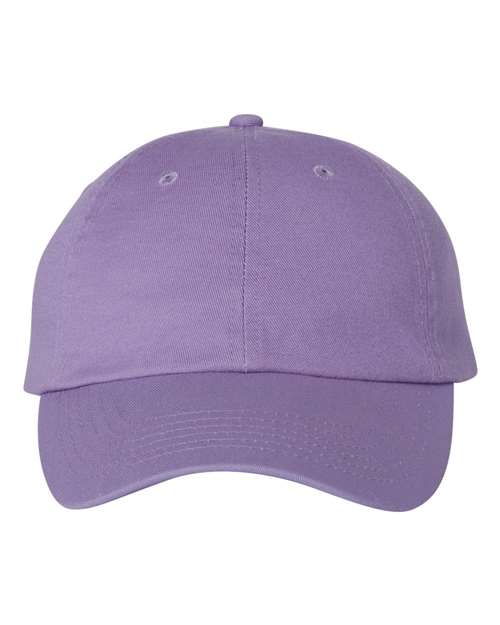 Valucap VC300A Bio-Washed Classic Dad Hat in Lavender