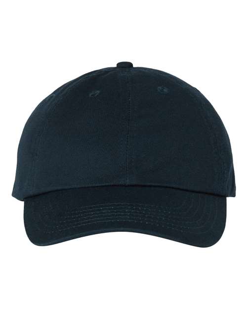Valucap VC300A Bio-Washed Classic Dad Hat in Navy