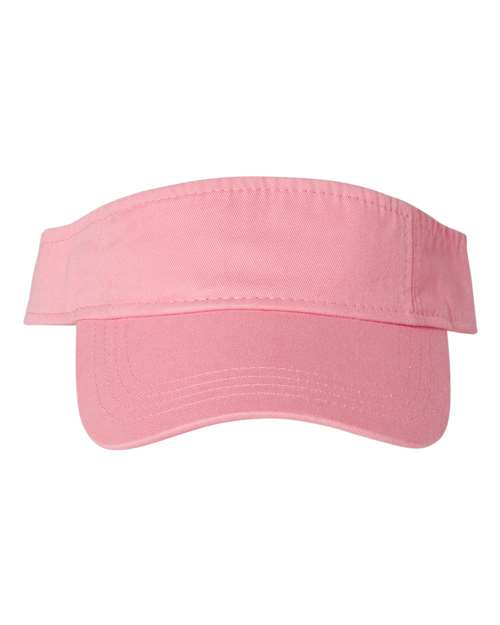 Valucap VC500 Bio-Washed Visor in Pink