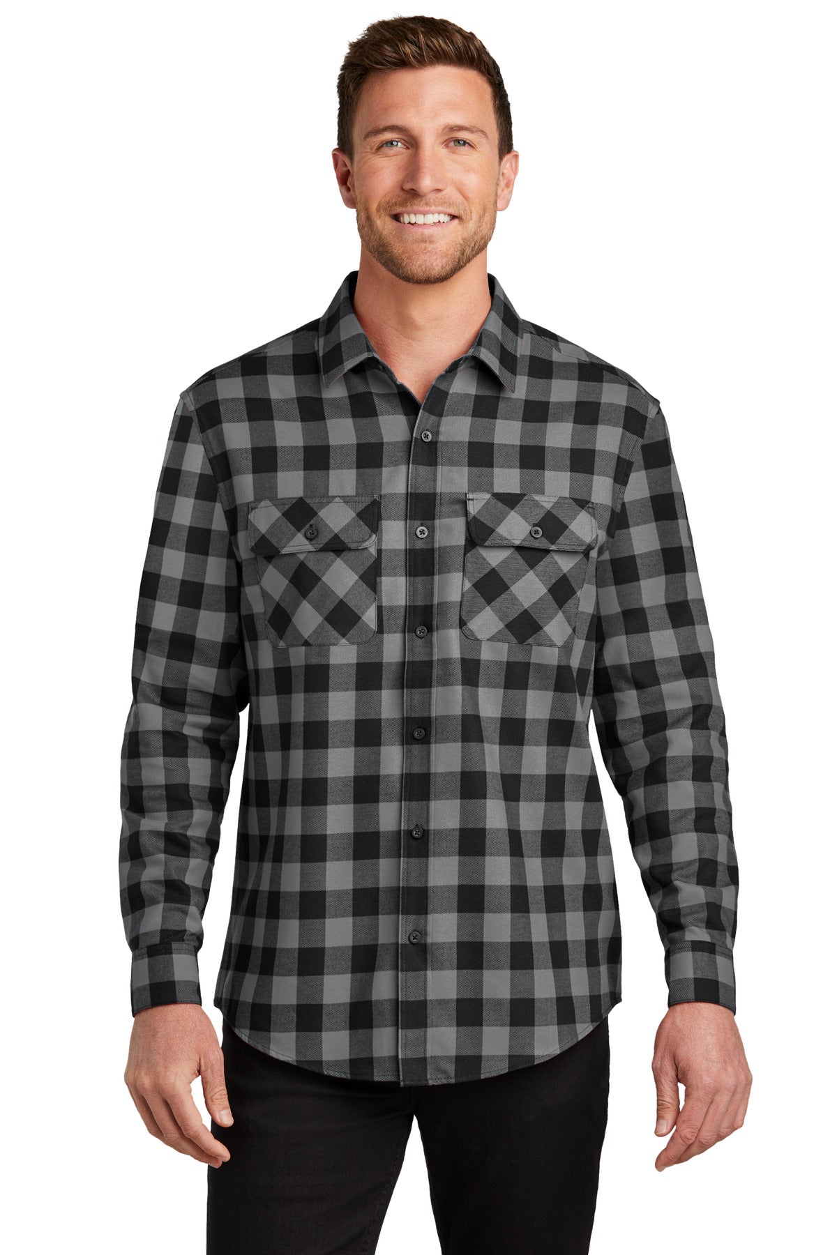Port Authority ®  Plaid Flannel Shirt. W668