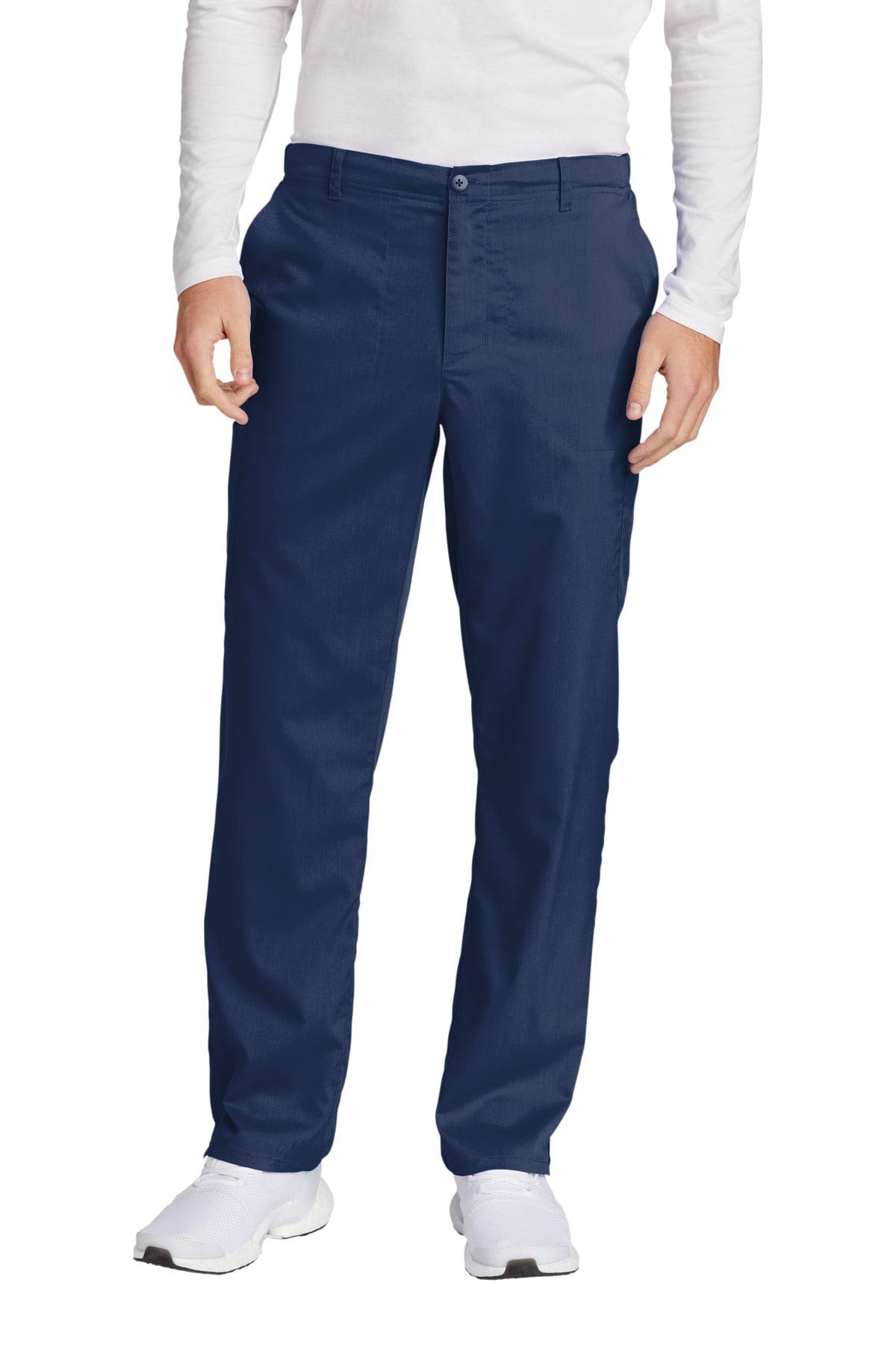WonderWink Men's Premiere Flex Cargo Pant WW5058 in Navy