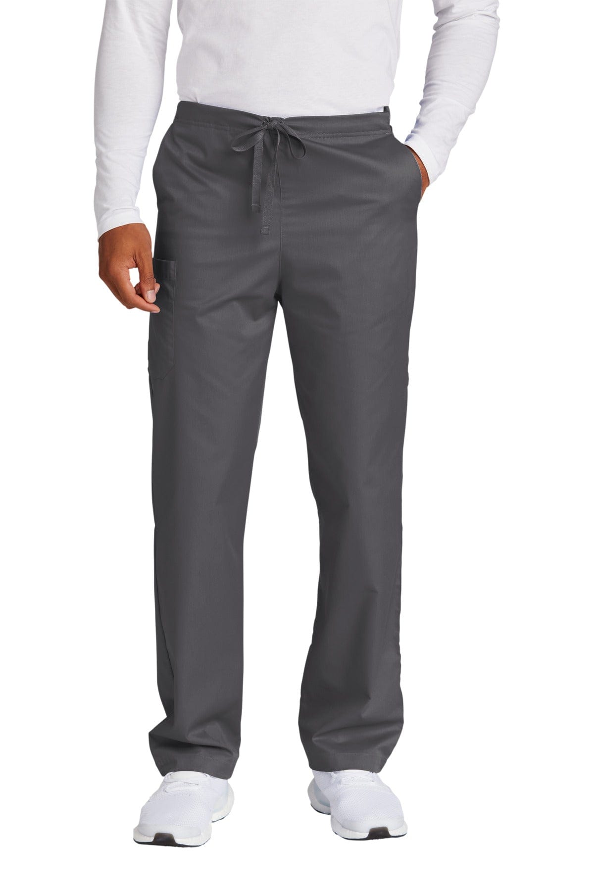 WonderWink WW3150 Unisex WorkFlex Cargo Pant in Pewter