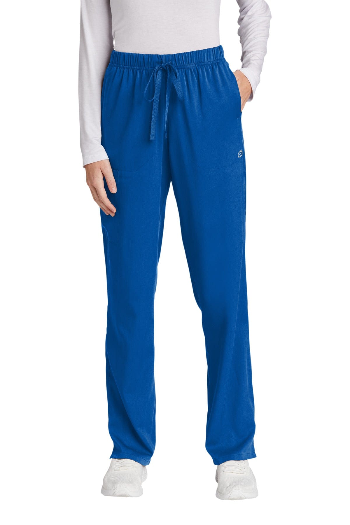 WonderWink WW4158 Women's Premiere Flex Cargo Pant in Royal