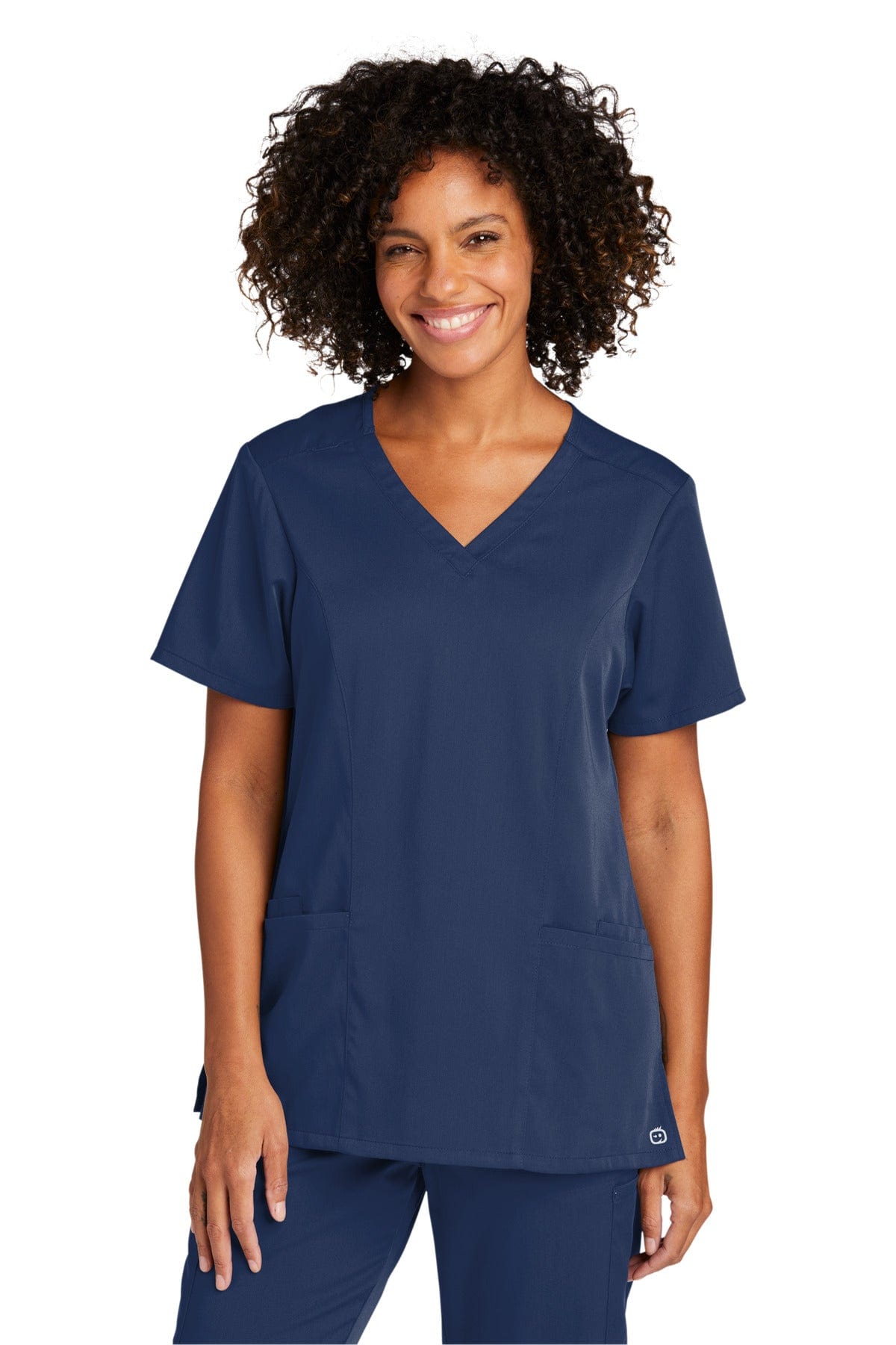 WonderWink WW4168 Women's Premiere Flex V-Neck Top in 