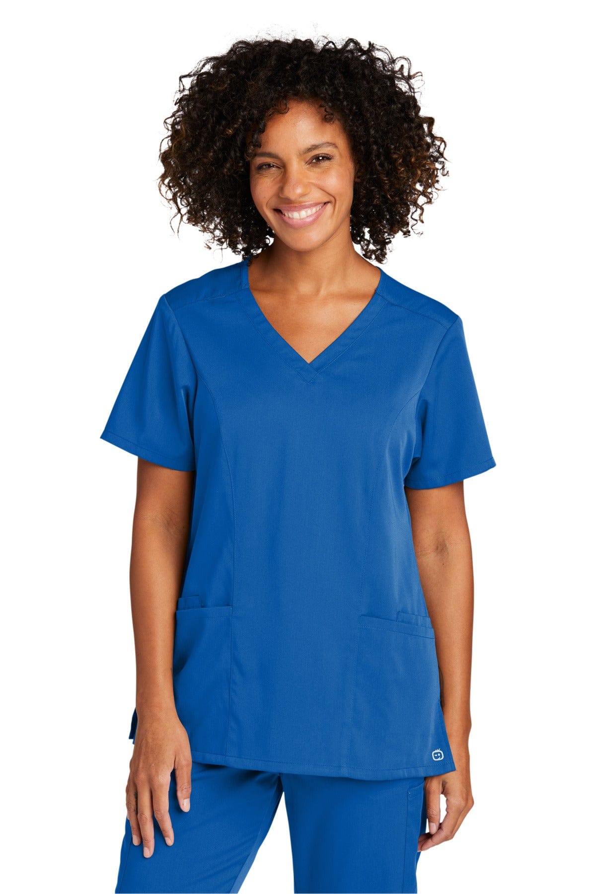 WonderWink WW4168 Women's Premiere Flex V-Neck Top in 