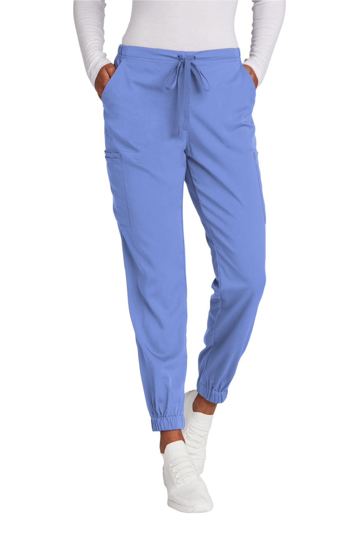 WonderWink WW4258 Women's Premiere Flex Jogger Pant in Ceil Blue