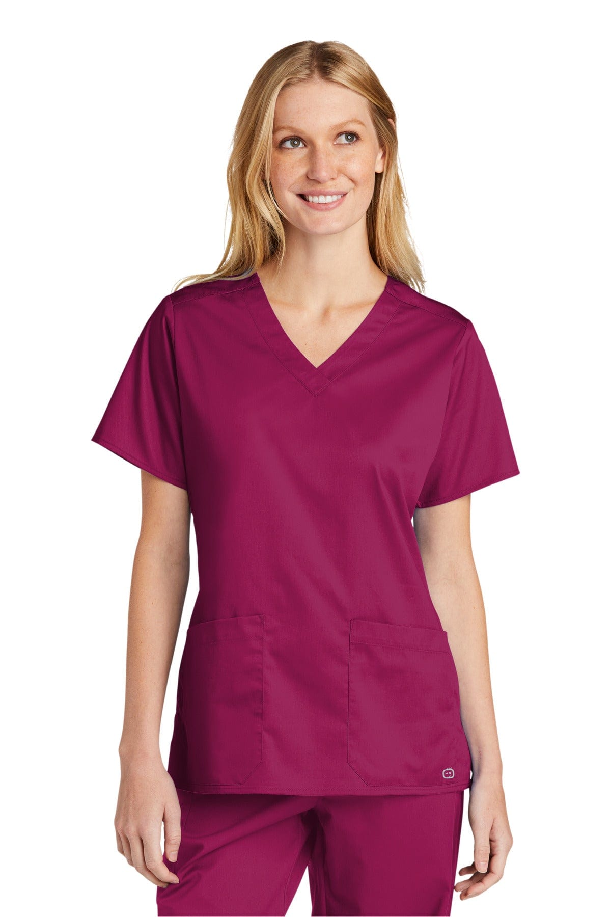 WonderWink WW4560 Women's WorkFlex V-Neck Top in 