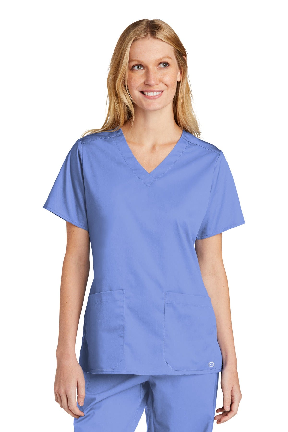 WonderWink WW4560 Women's WorkFlex V-Neck Top in 