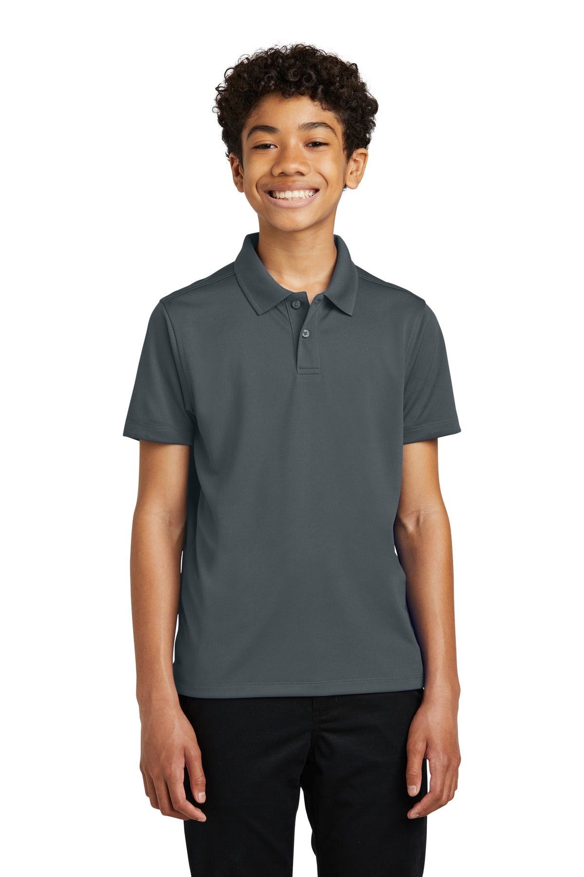 Port Authority Y110: Youth Dry Zone UV Micro-Mesh Polo