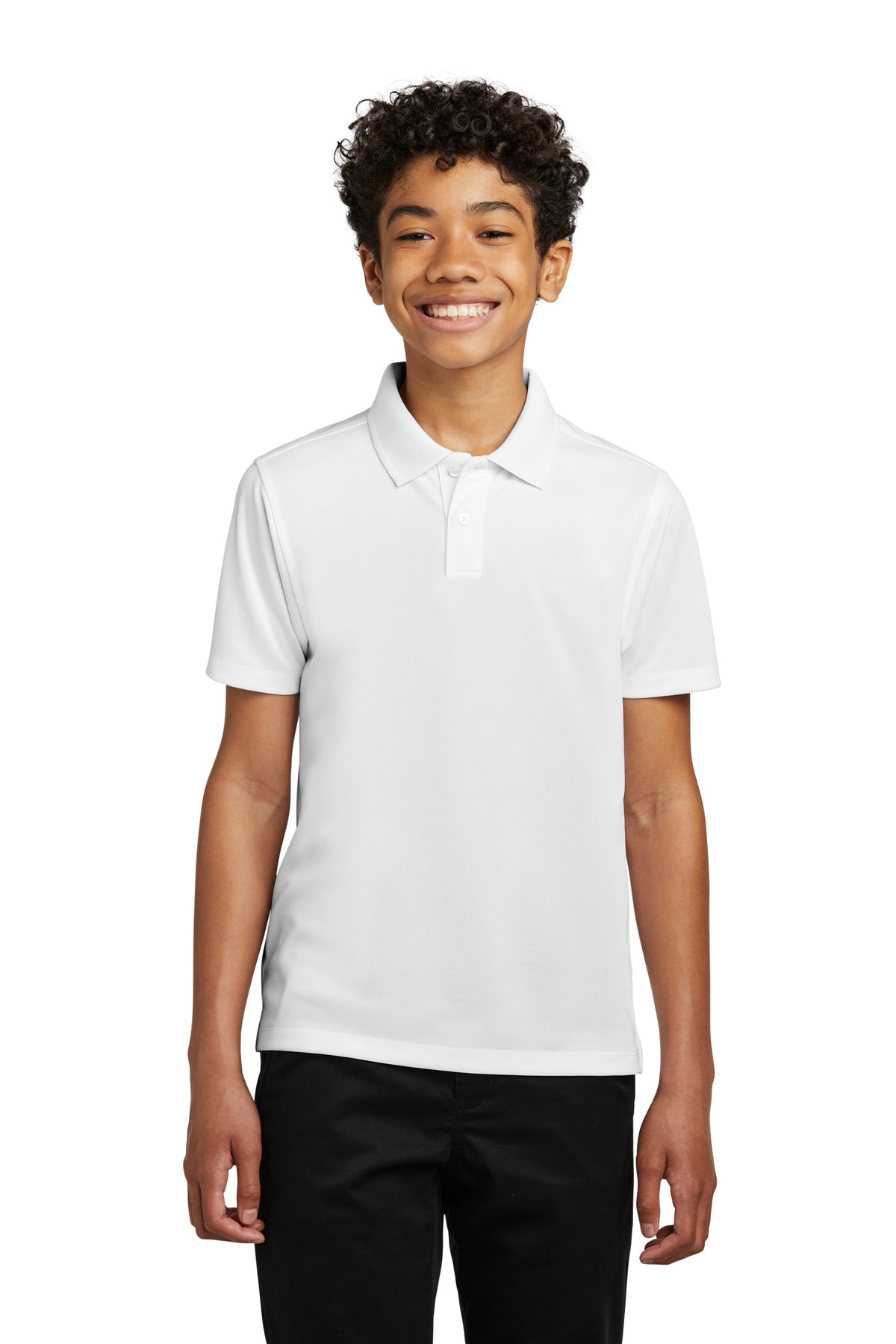Port Authority Y110: Youth Dry Zone UV Micro-Mesh Polo