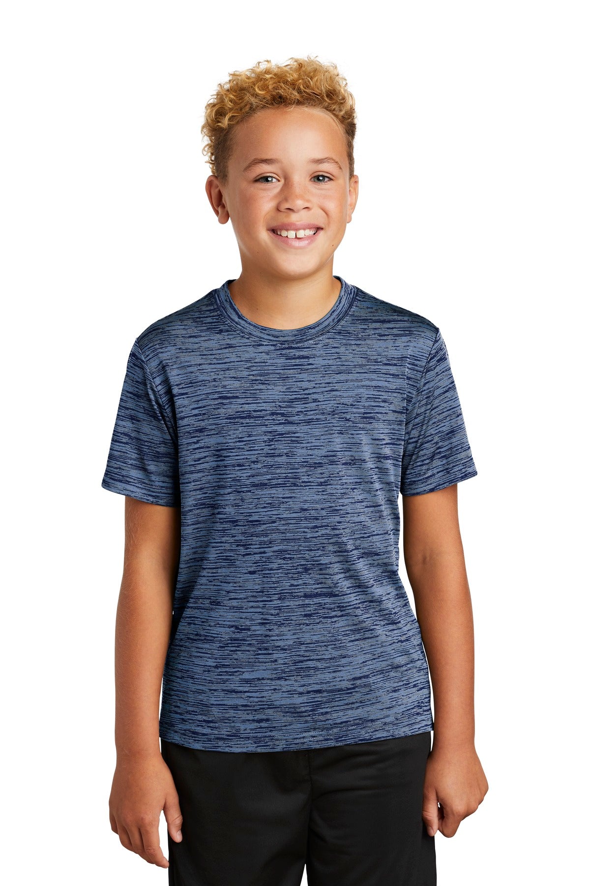 Sport-Tek YST390: Youth PosiCharge Electric Heather Tee