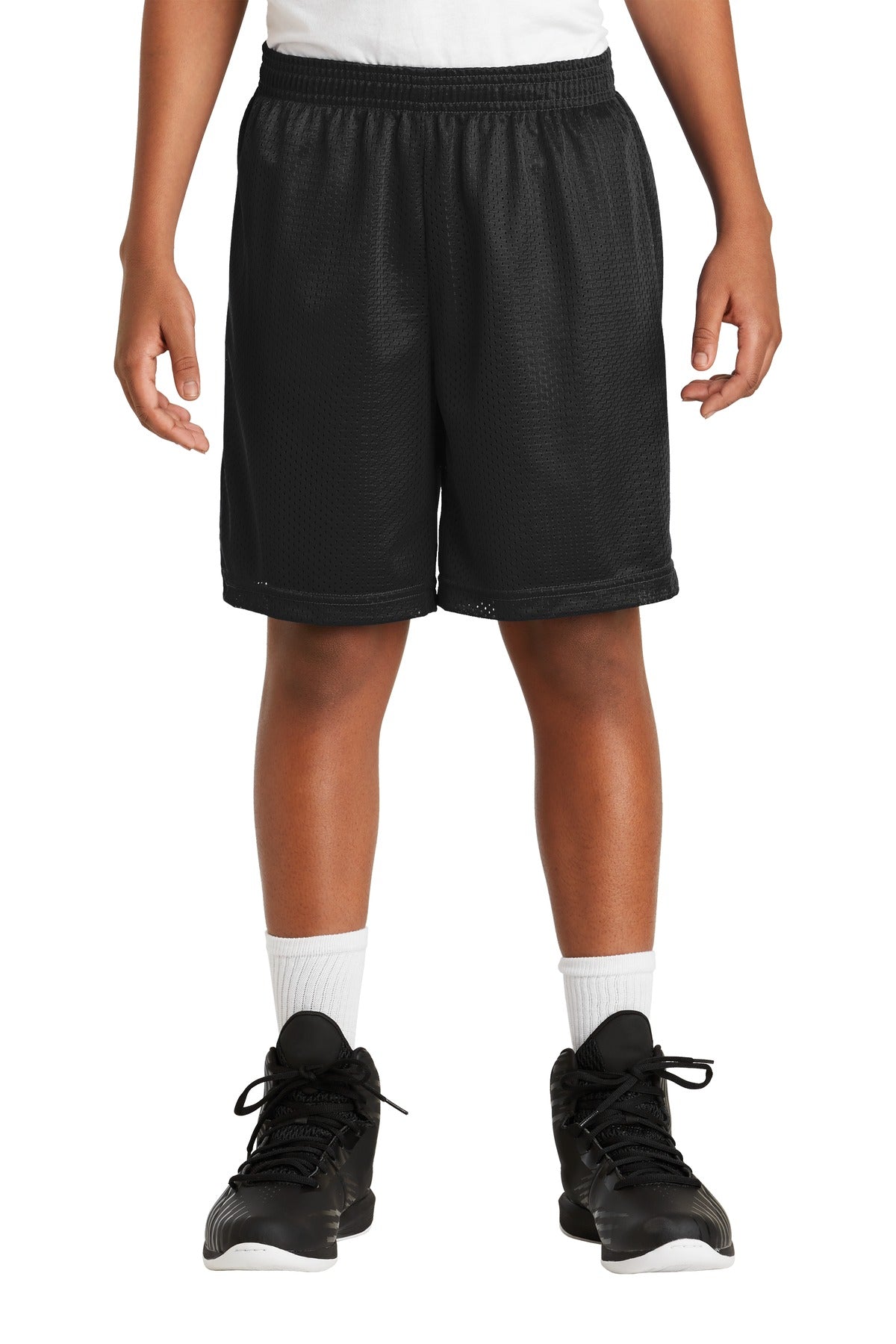 Sport-Tek YST510: Youth PosiCharge Classic Mesh Short