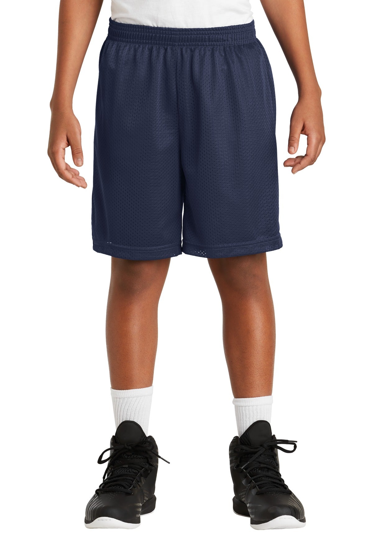 Sport-Tek YST510: Youth PosiCharge Classic Mesh Short