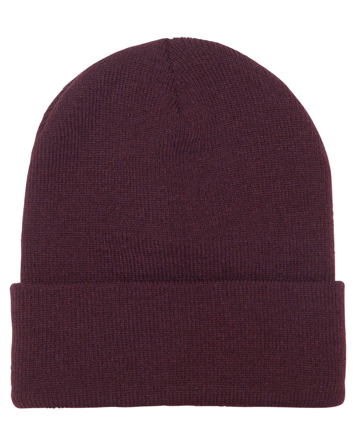 Yupoong Headwear OS / Brown Yupoong 1501 Adult Cuffed Knit Beanie