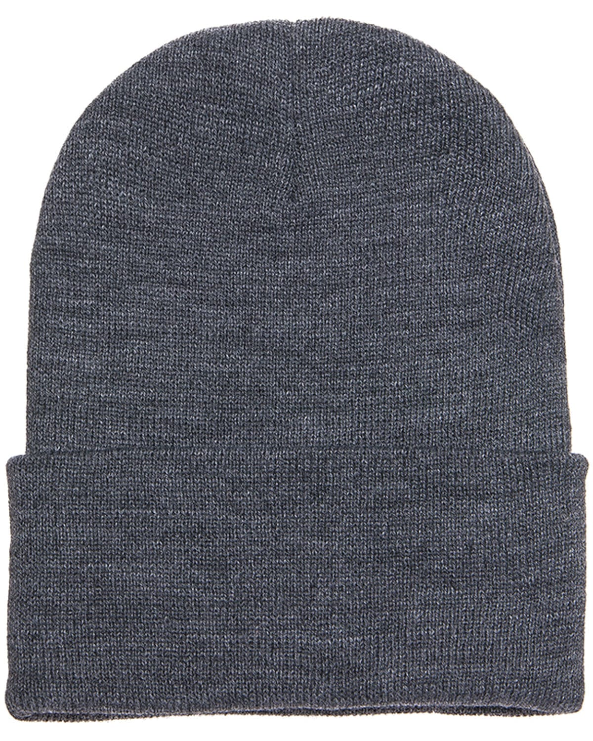 Yupoong Headwear OS / Dark Grey Yupoong 1501 Adult Cuffed Knit Beanie