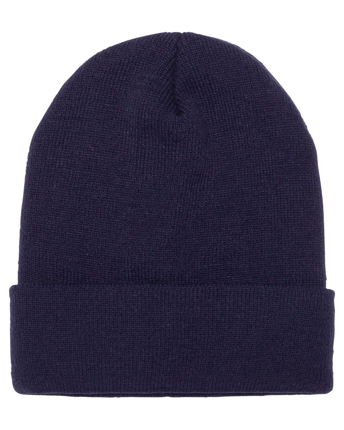 Yupoong Headwear OS / Navy Yupoong 1501 Adult Cuffed Knit Beanie