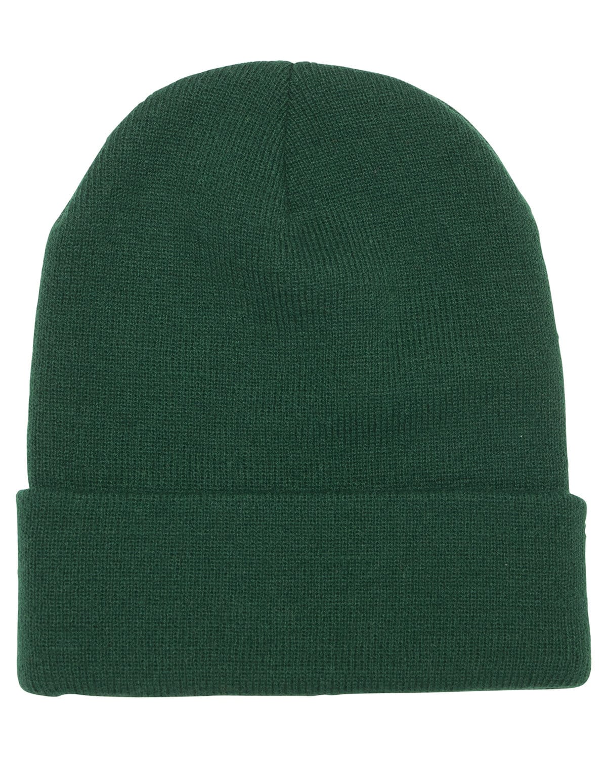 Yupoong Headwear OS / Spruce Yupoong 1501 Adult Cuffed Knit Beanie