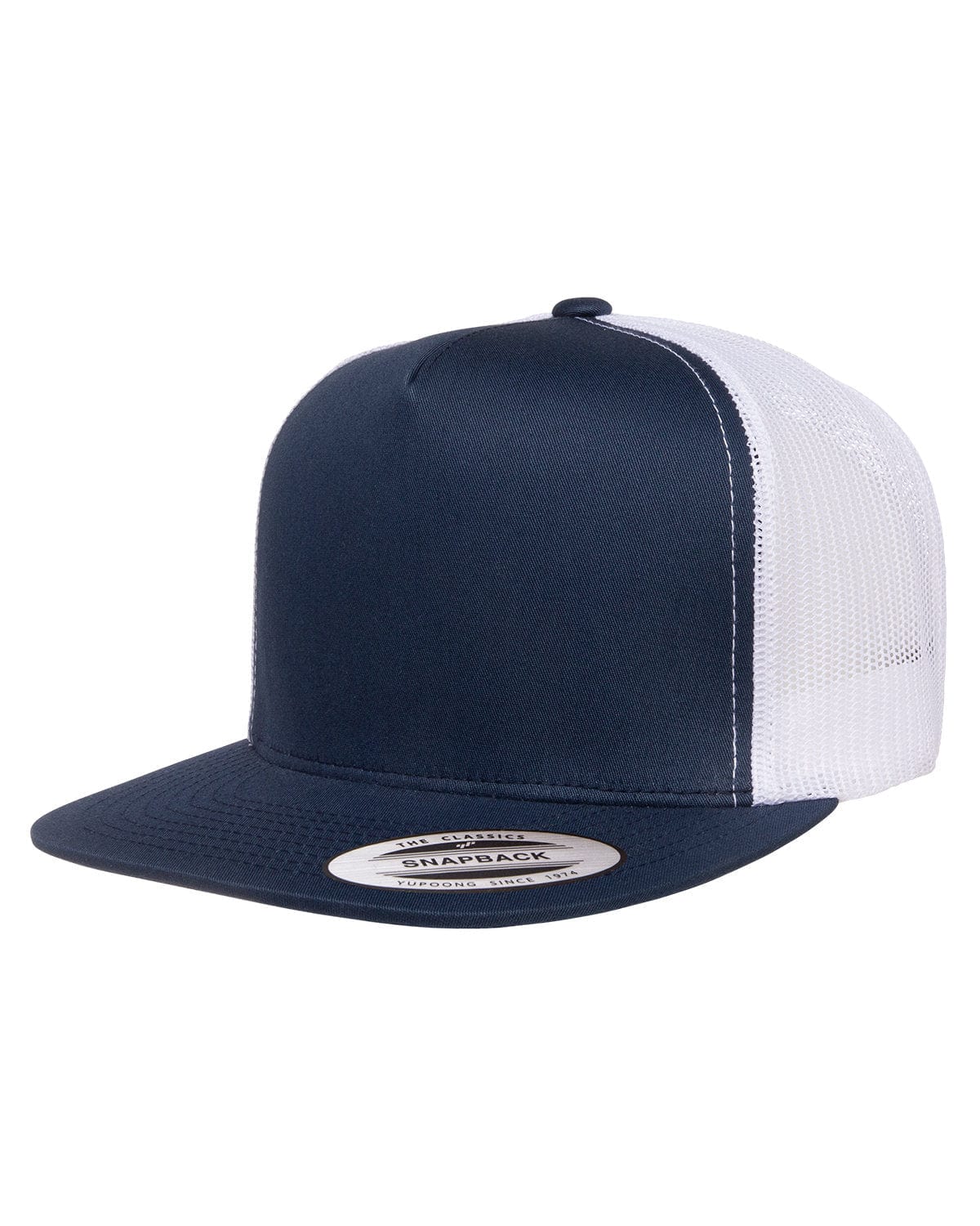 Yupoong 6006 Adult 5-Panel Classic Trucker Cap in 