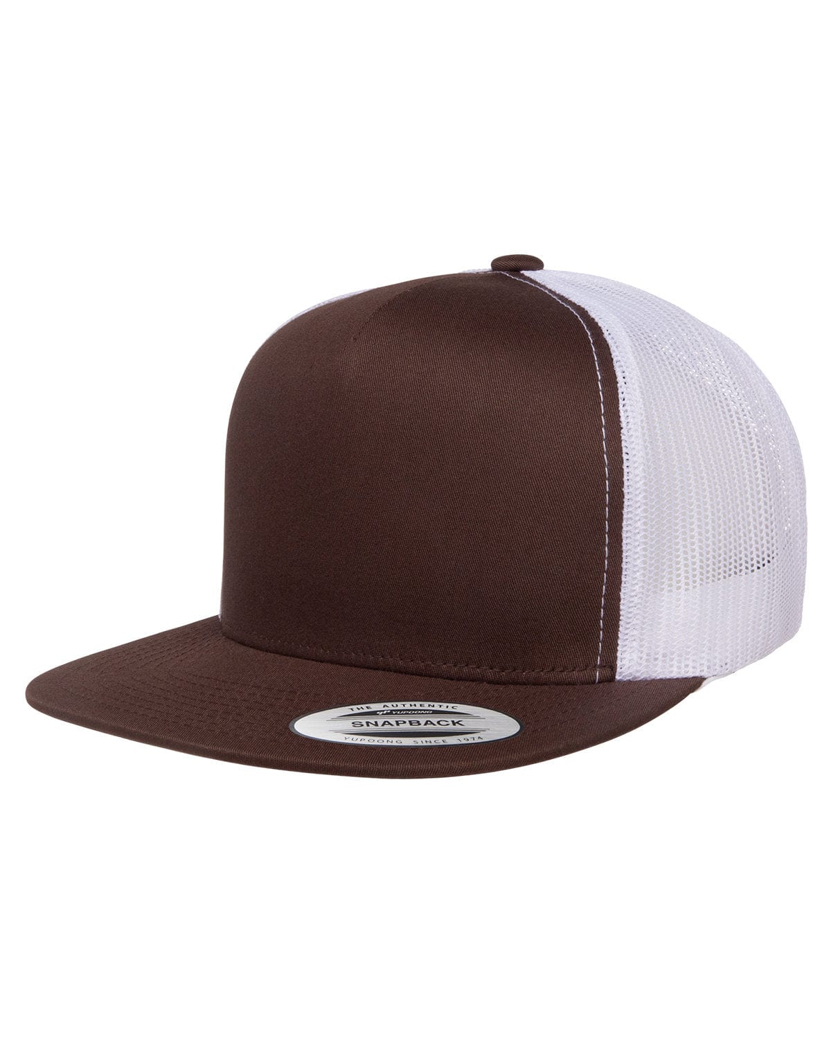 Yupoong 6006 Adult 5-Panel Classic Trucker Cap in 