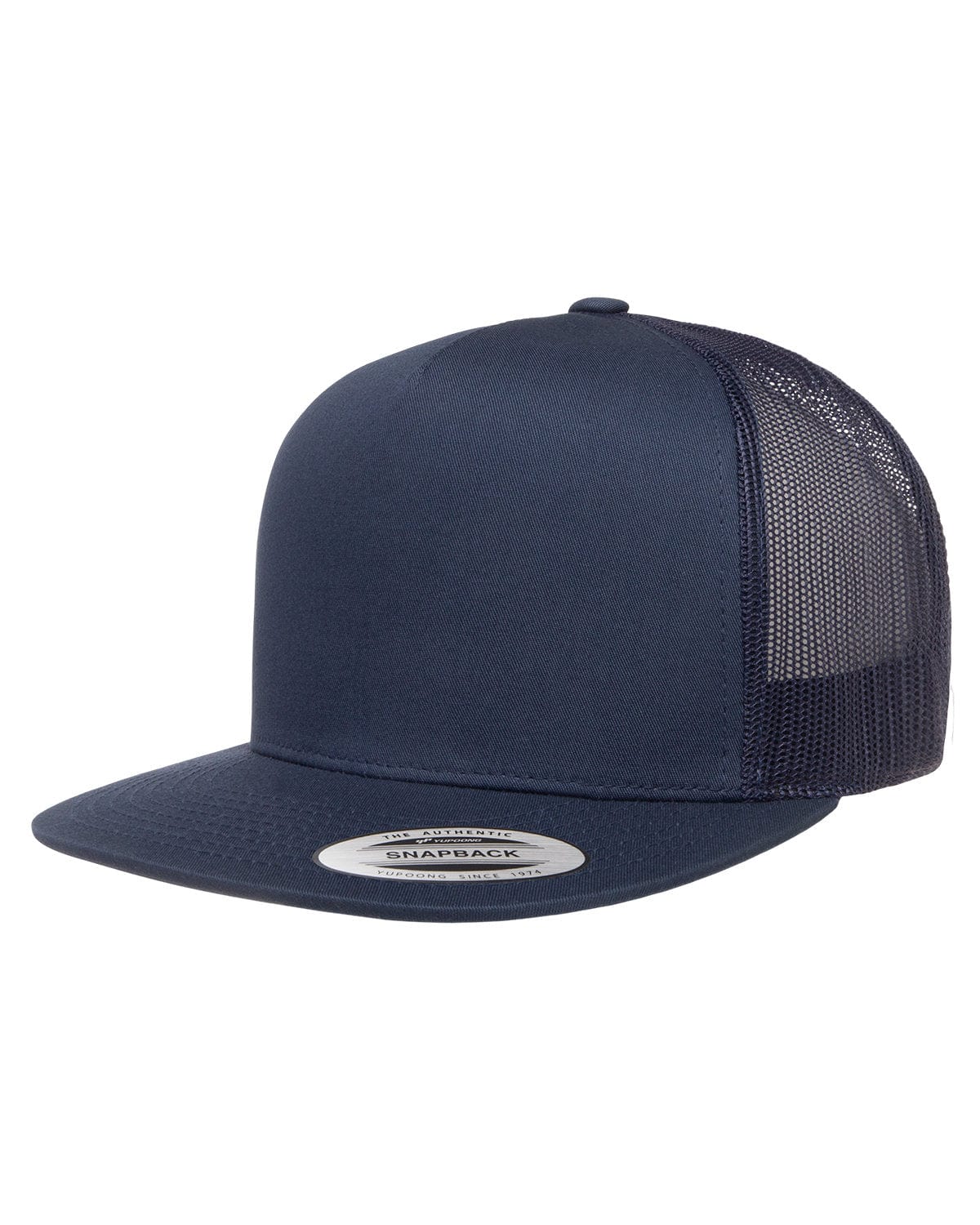 Yupoong 6006 Adult 5-Panel Classic Trucker Cap in 