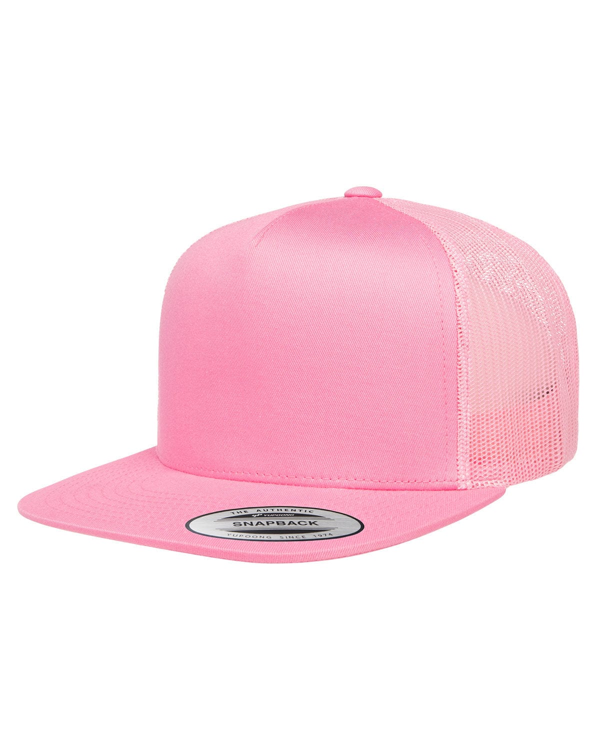 Yupoong 6006 Adult 5-Panel Classic Trucker Cap in 