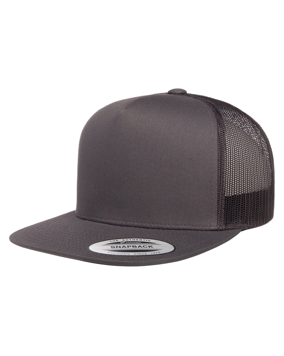 Yupoong 6006 Adult 5-Panel Classic Trucker Cap in 