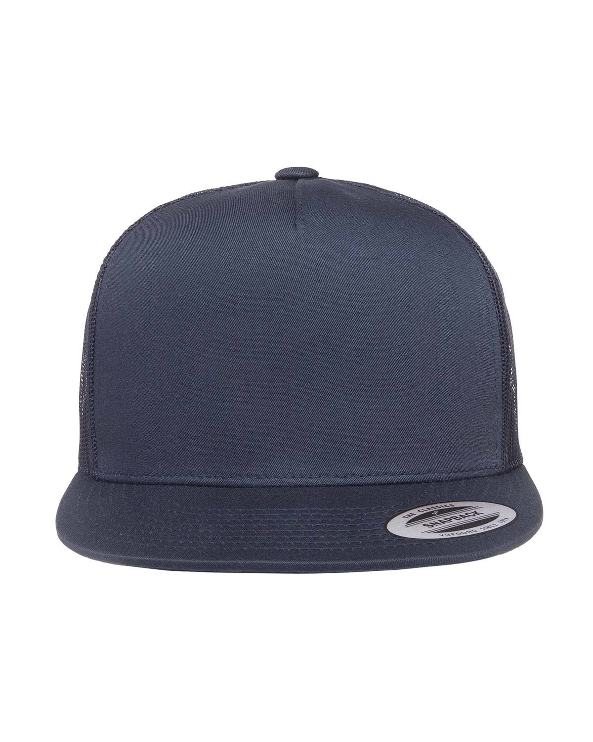 Yupoong Headwear OS / Navy Yupoong 6006 Adult 5-Panel Classic Trucker Cap