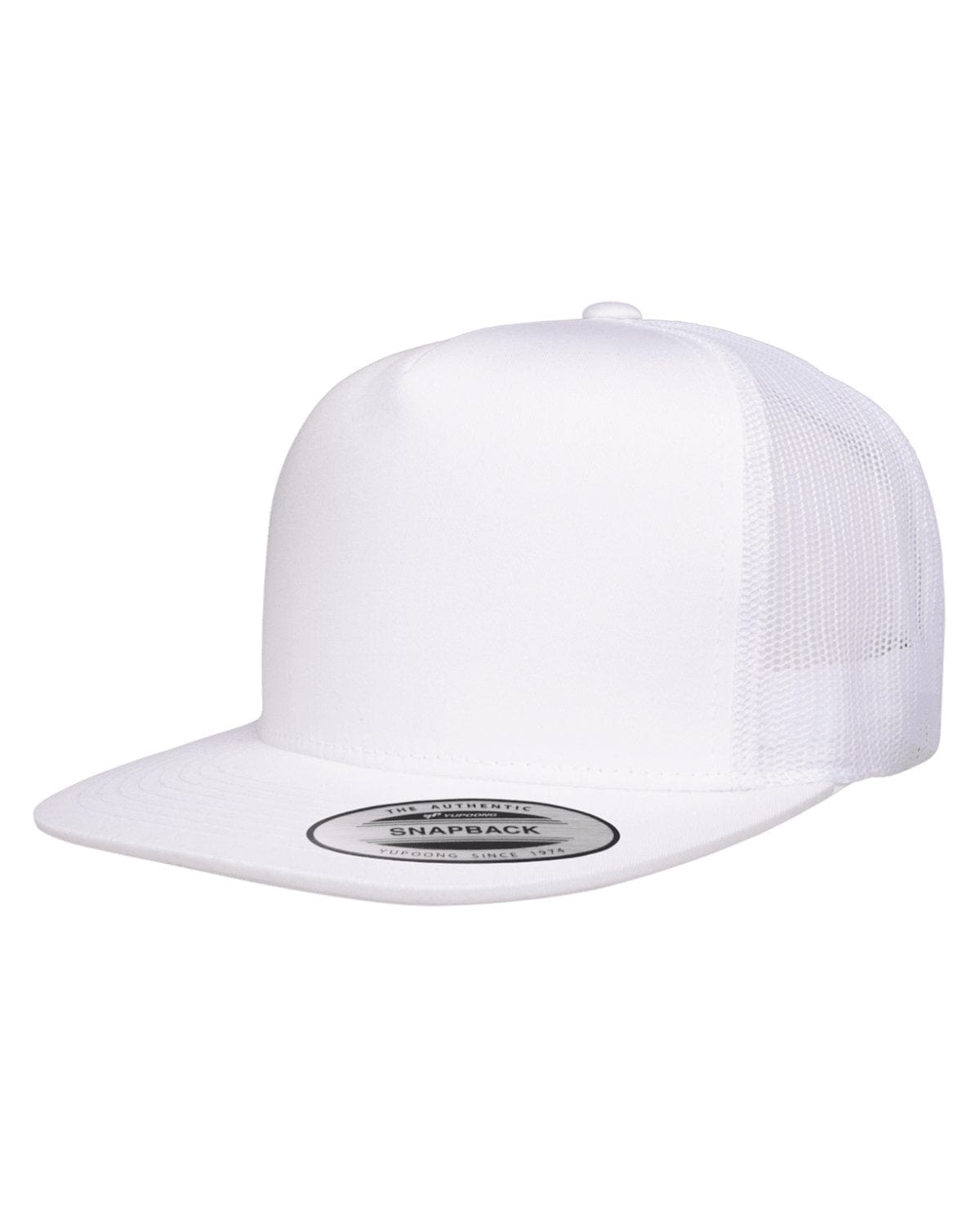 Yupoong 6006 Adult 5-Panel Classic Trucker Cap in 
