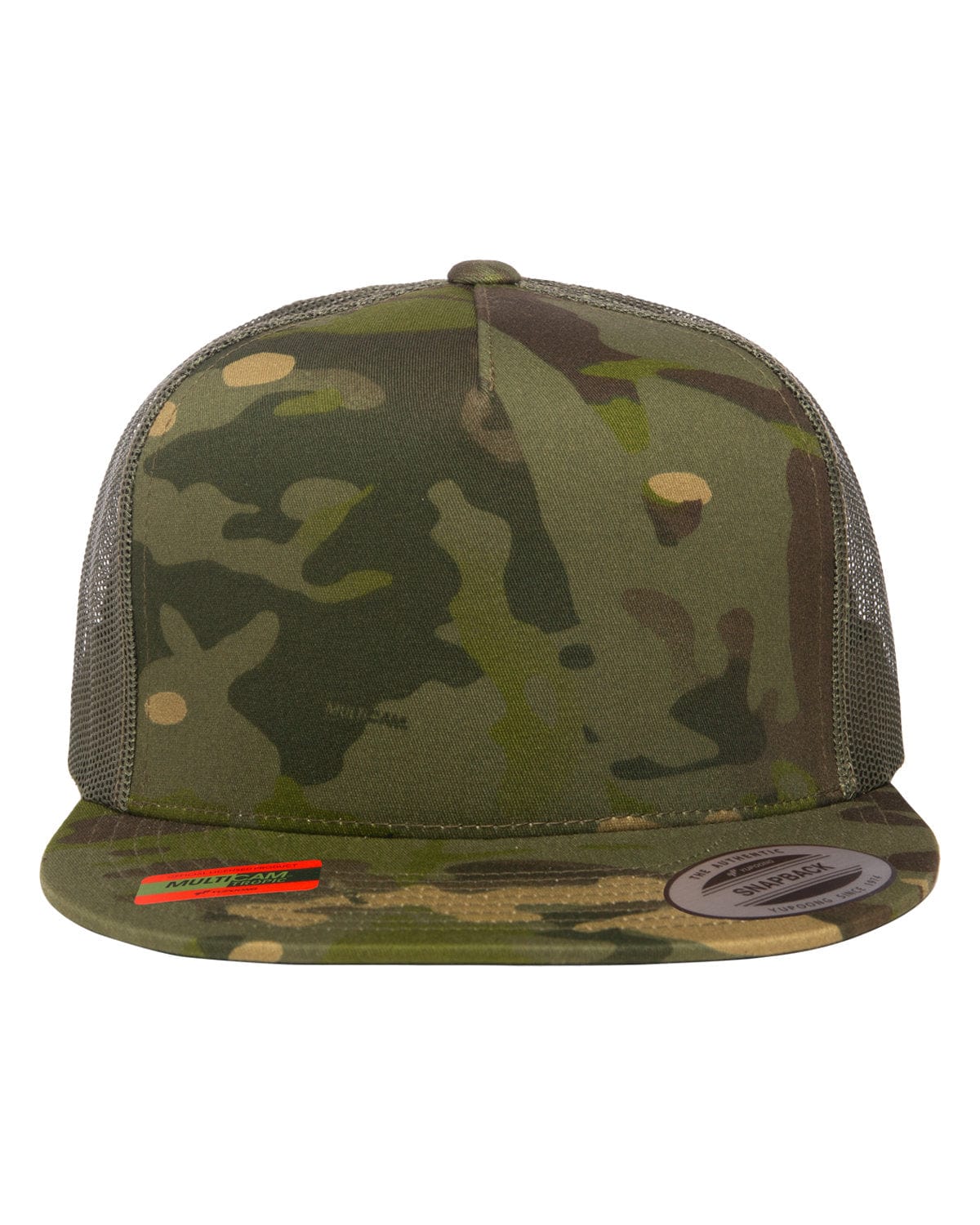Yupoong 6006MC Classics Adult 5-Panel Multicam Trucker Cap in 