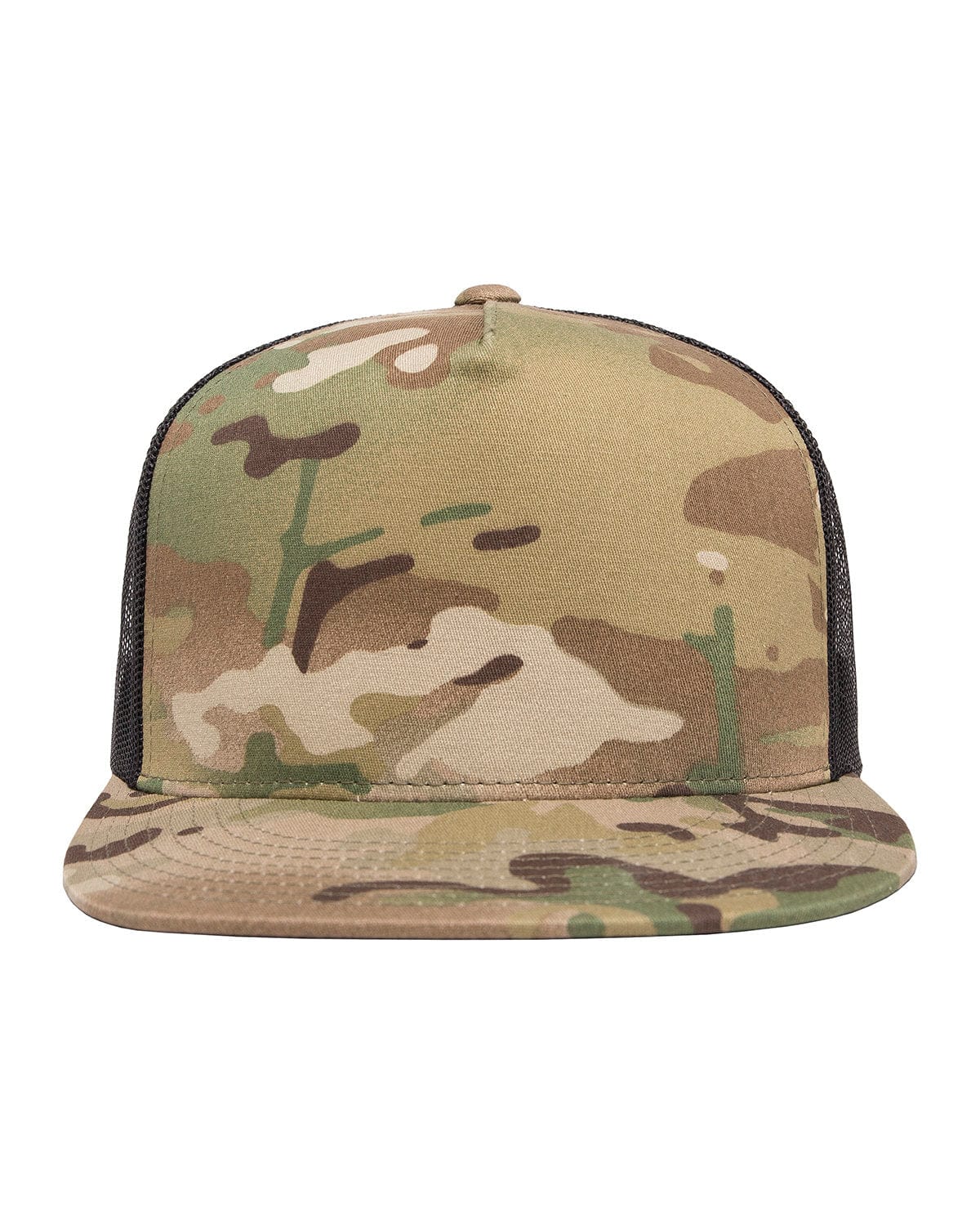 Yupoong 6006MC Classics Adult 5-Panel Multicam Trucker Cap in Multicam