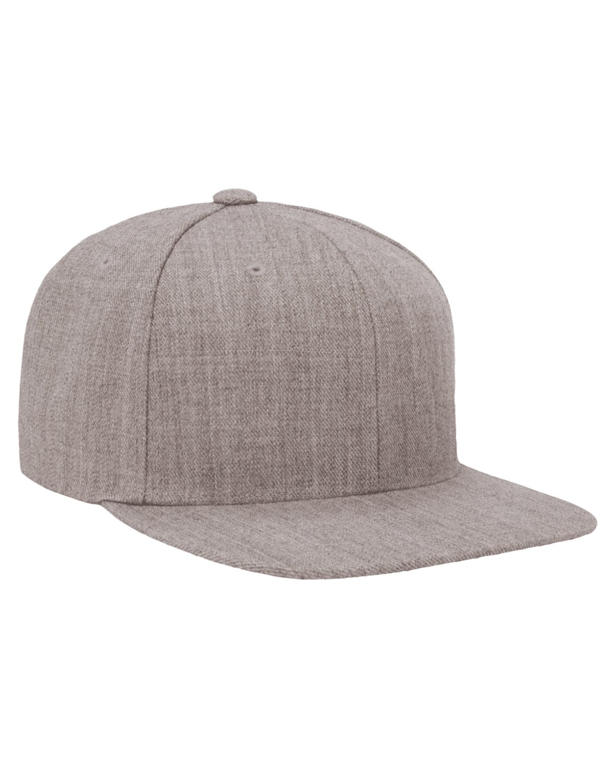 Yupoong 6089 Adult 6-Panel Structured Flat Visor Classic Snapback in 