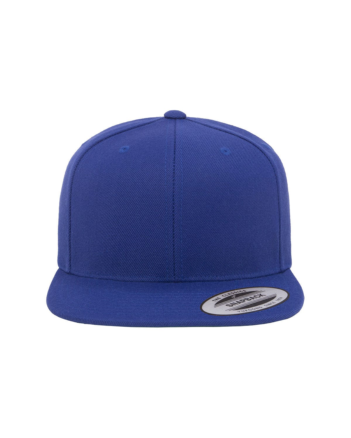 Yupoong Headwear OS / Royal Blue Yupoong 6089 Adult 6-Panel Structured Flat Visor Classic Snapback