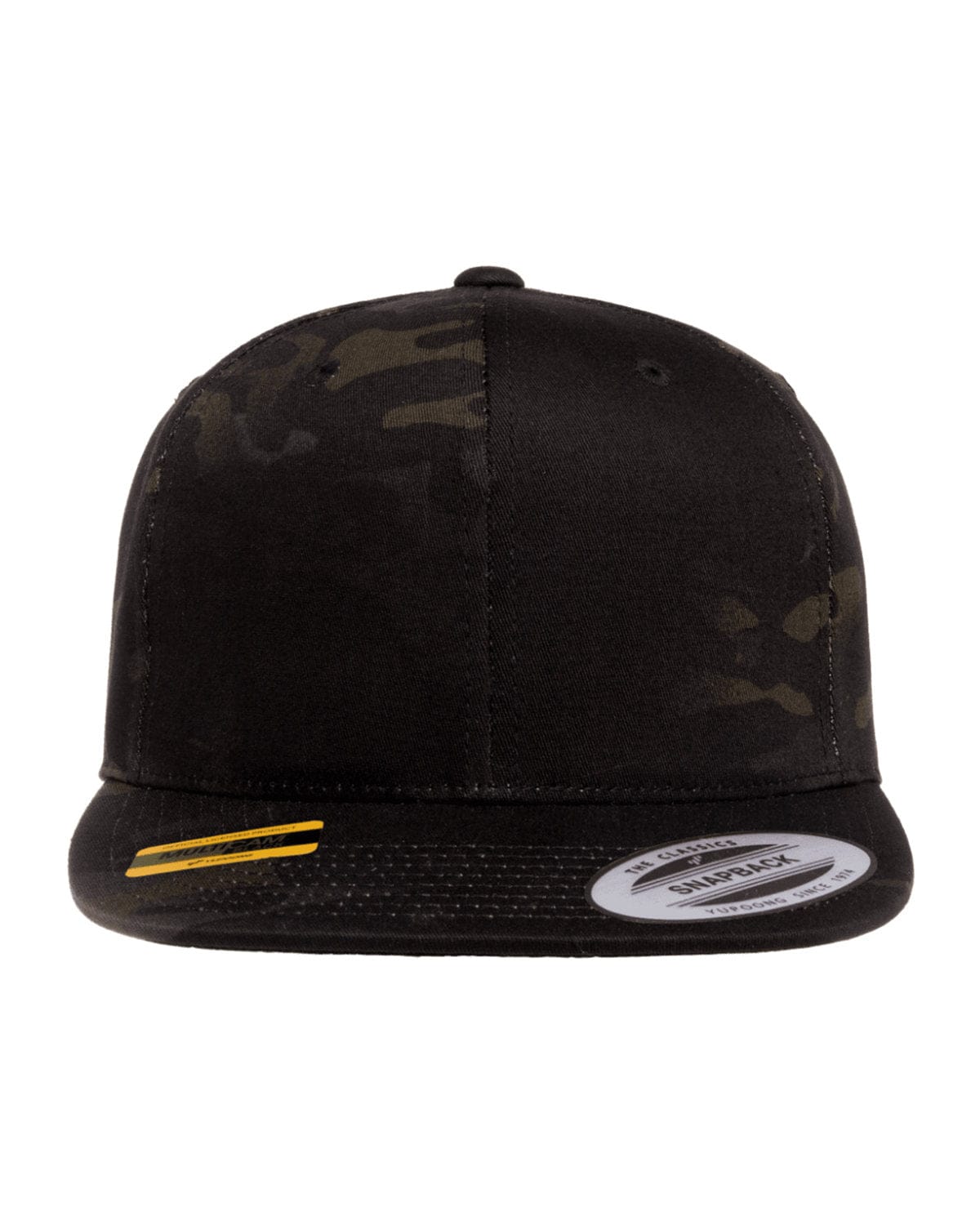 Yupoong 6089MC Classic Multicam Snapback in Multicam Black