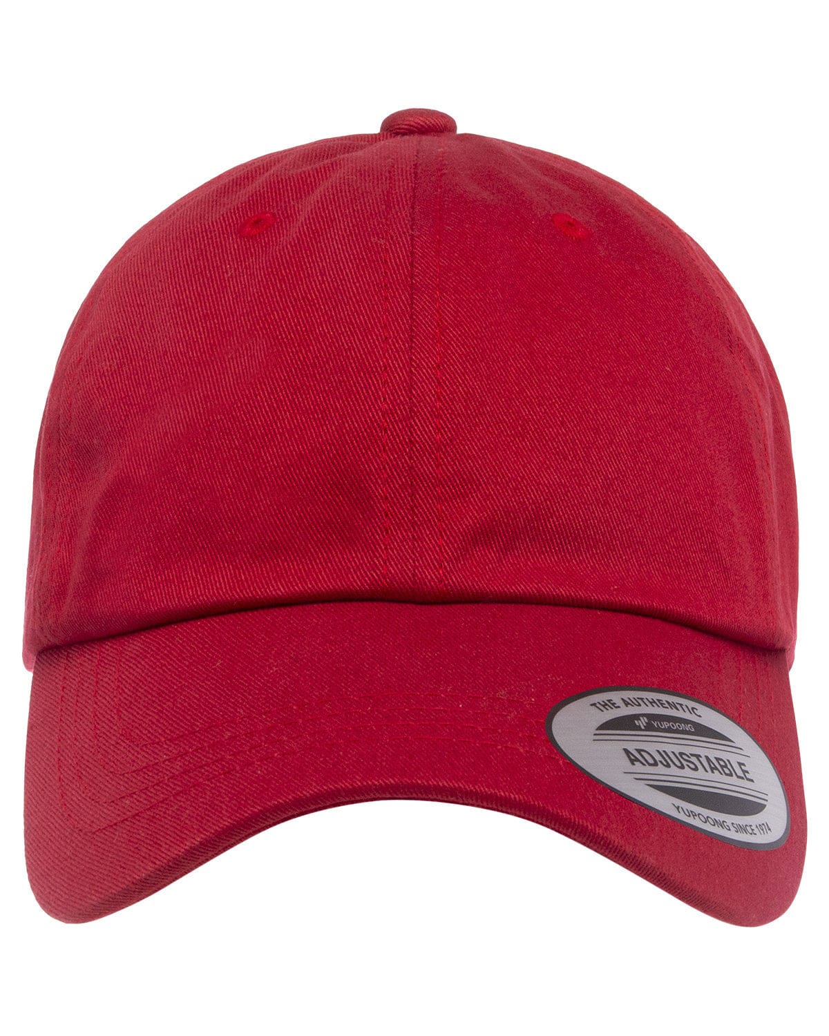 Yupoong Headwear OS / Cranberry Yupoong 6245CM Adult Low-Profile Cotton Twill Dad Cap