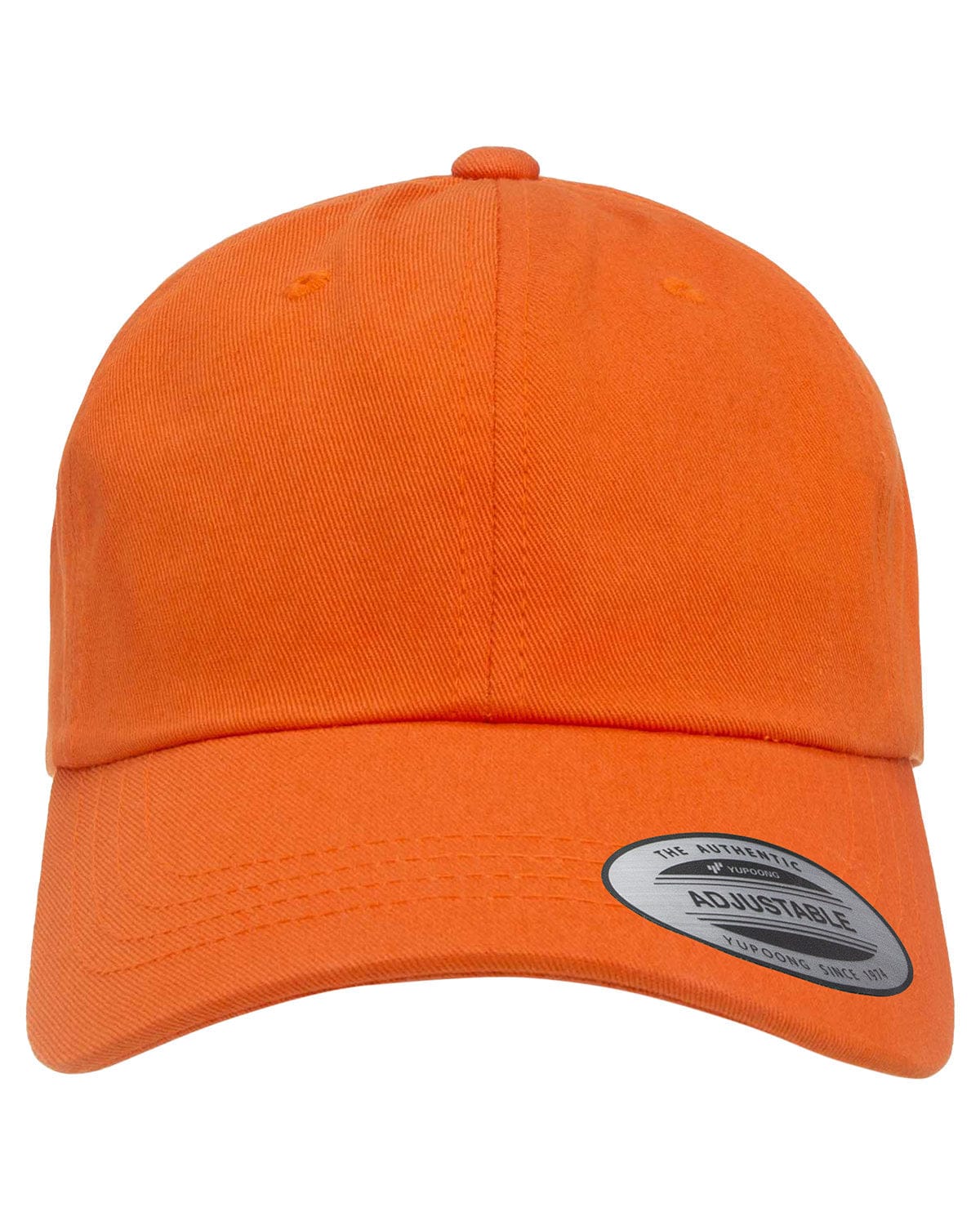 Yupoong Headwear OS / Orange Yupoong 6245CM Adult Low-Profile Cotton Twill Dad Cap