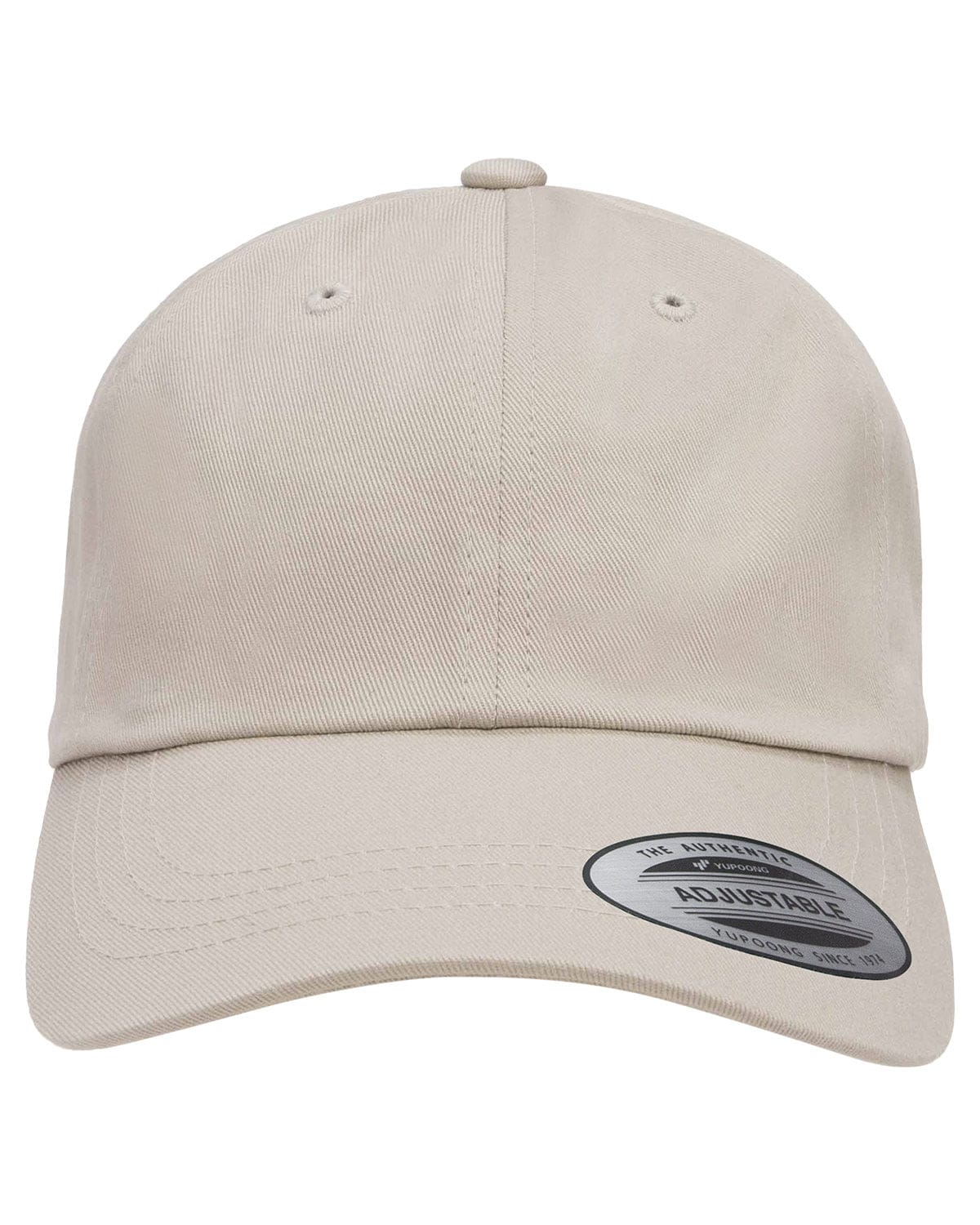 Yupoong Headwear OS / Stone Yupoong 6245CM Adult Low-Profile Cotton Twill Dad Cap