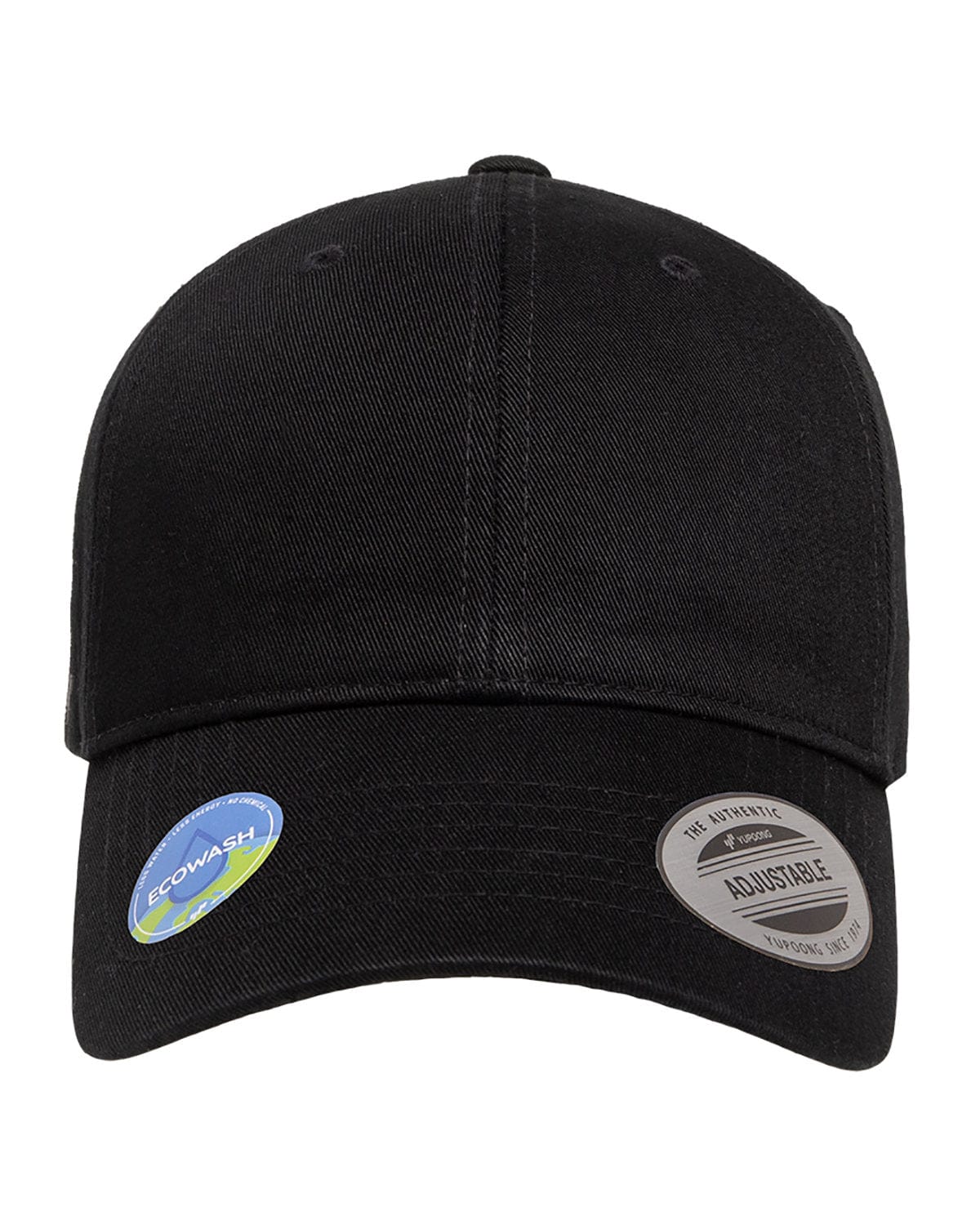 Yupoong 6245EC Classic Dad Cap in Black