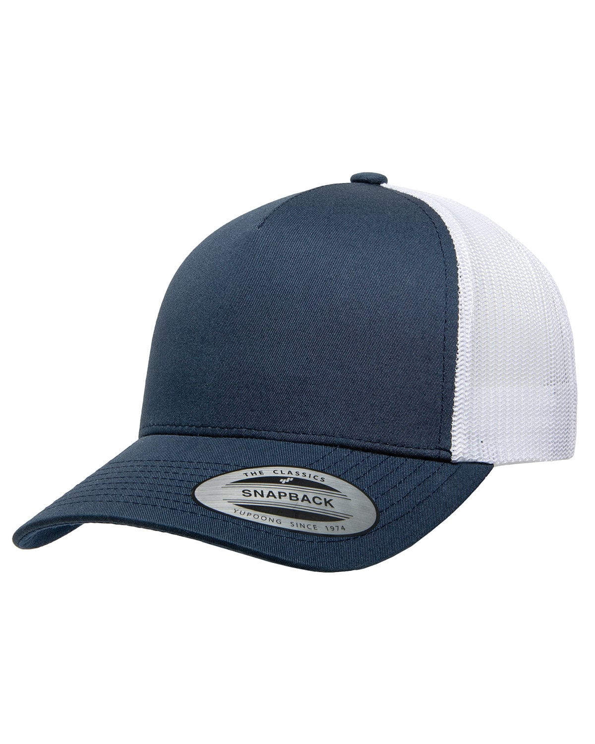 Yupoong 6506 Adult 5-Panel Retro Trucker Cap in 