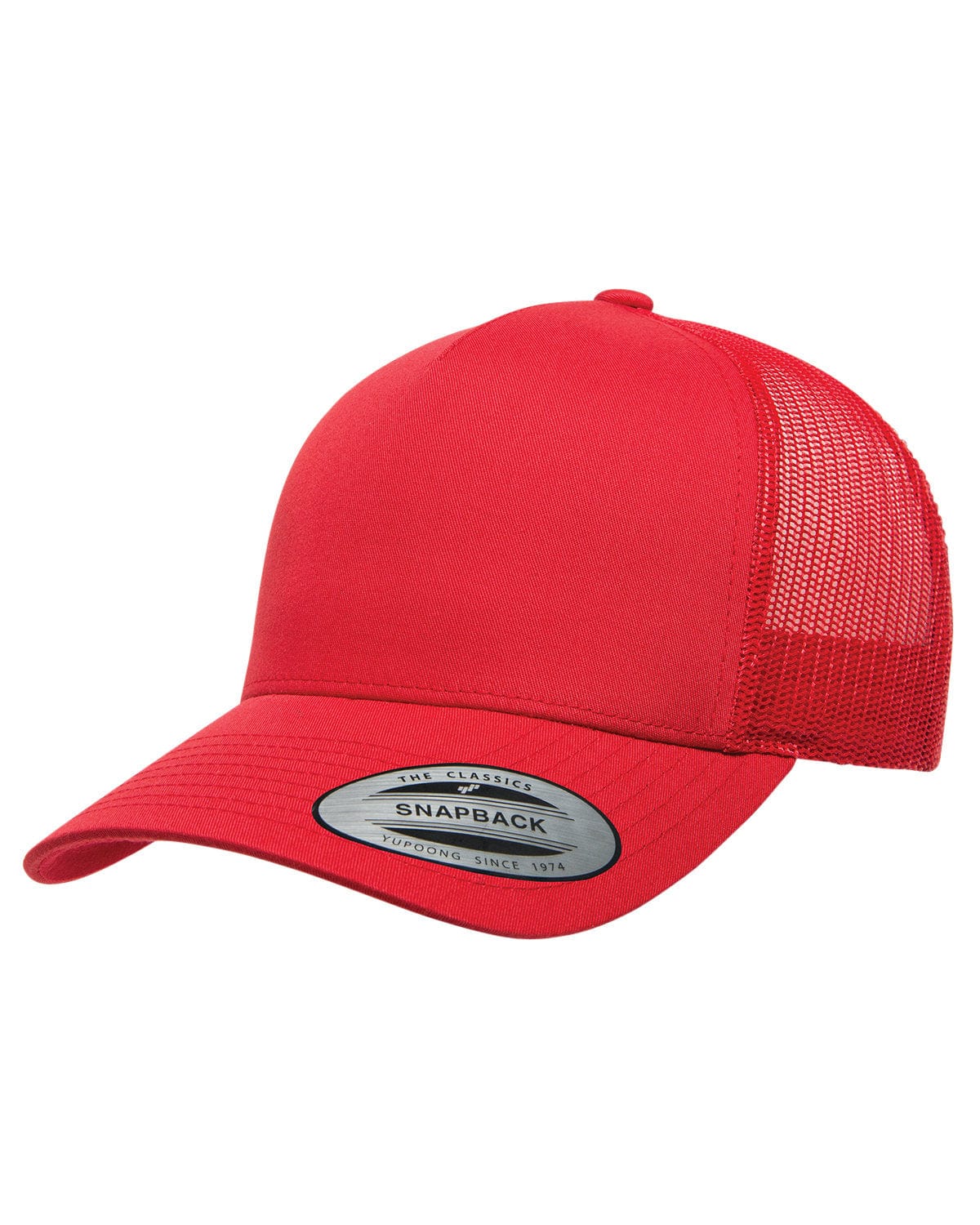 Yupoong 6506 Adult 5-Panel Retro Trucker Cap in 