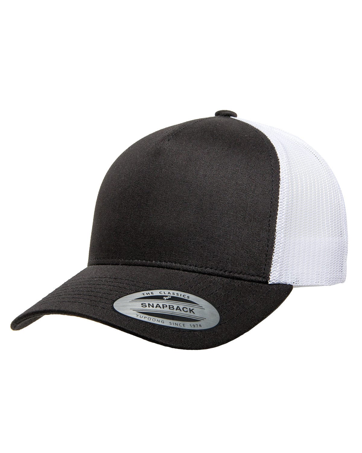 Yupoong 6506 Adult 5-Panel Retro Trucker Cap in 