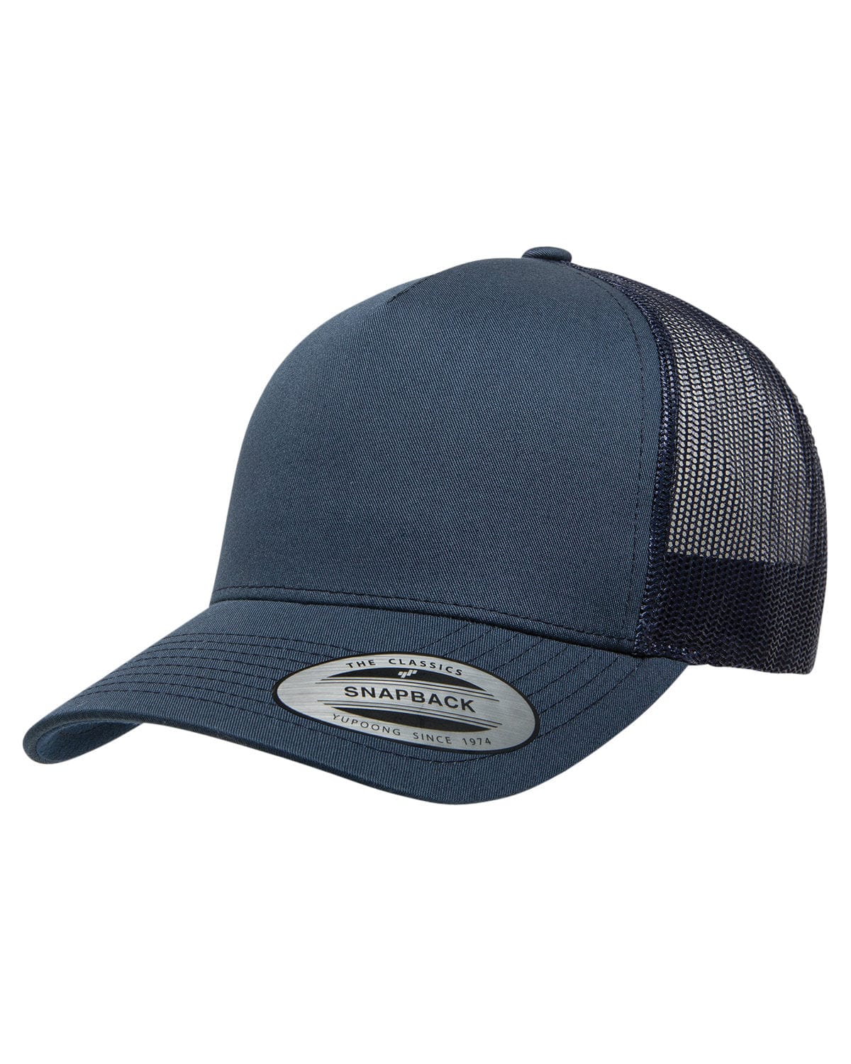 Yupoong 6506 Adult 5-Panel Retro Trucker Cap in 