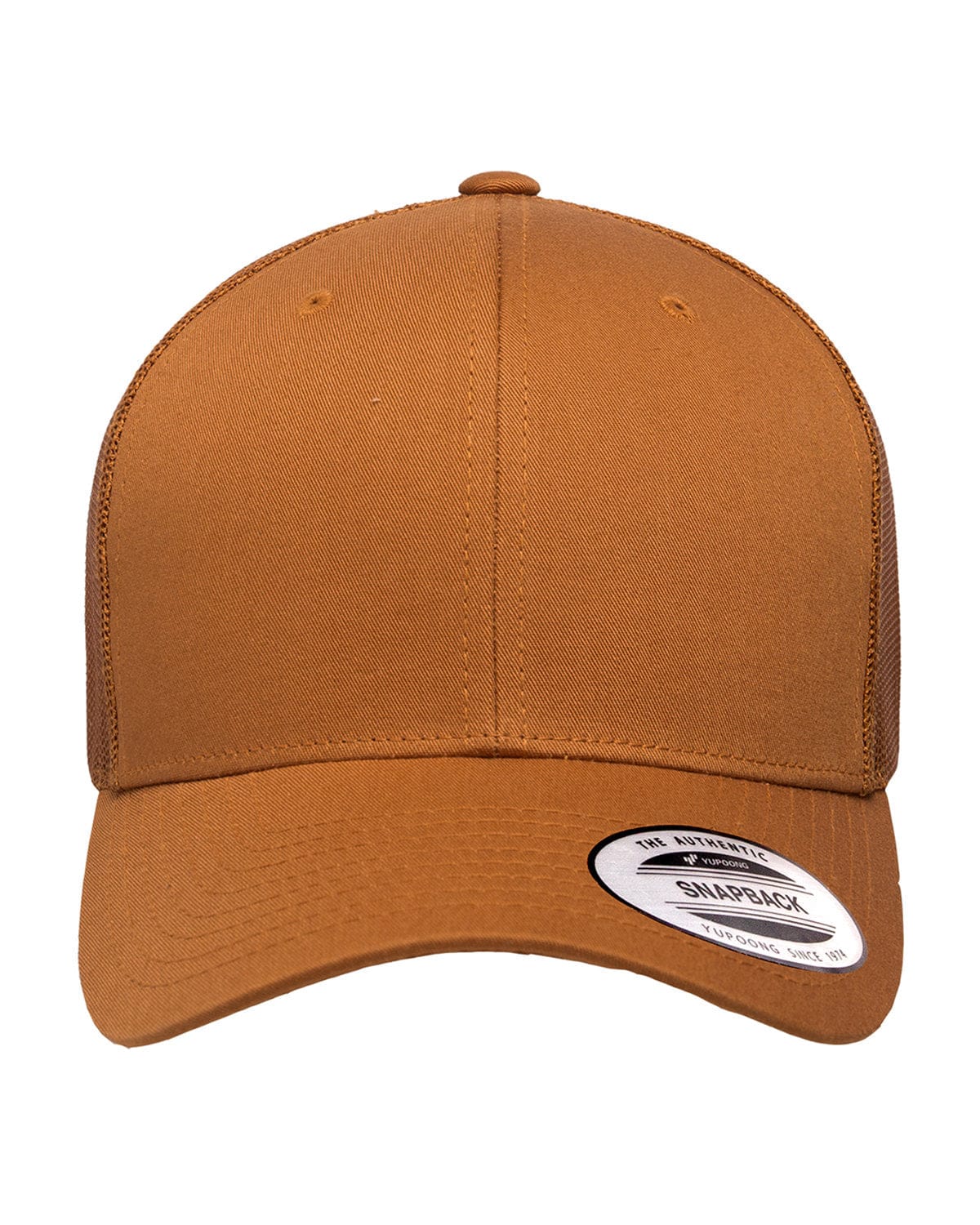 Yupoong Headwear OS / Caramel Yupoong 6606 Adult Retro Trucker Cap