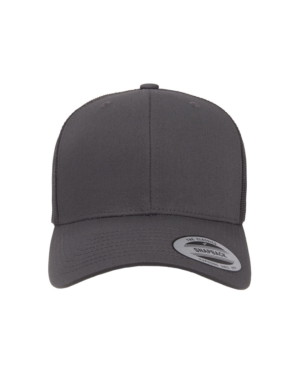 Yupoong Headwear OS / Charcoal Yupoong 6606 Adult Retro Trucker Cap