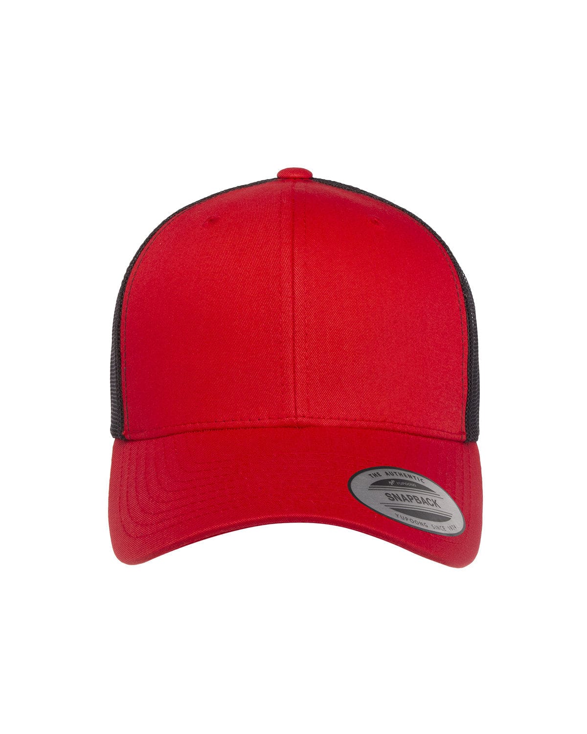Yupoong Headwear OS / Red/ Black Yupoong 6606 Adult Retro Trucker Cap