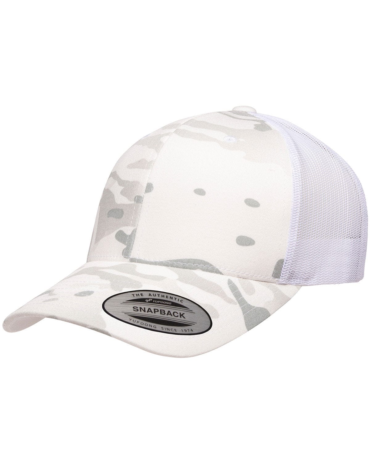 Yupoong 6606MC YP Classics Retro Trucker Multicam Snapback in 