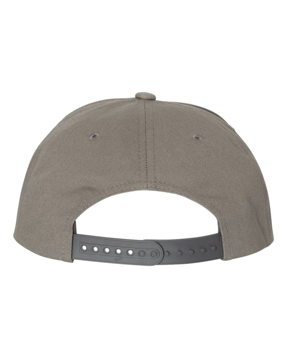 Yupoong Headwear OS / Grey Yupoong Y6007 Adult 5-Panel Cotton Twill Snapback Cap