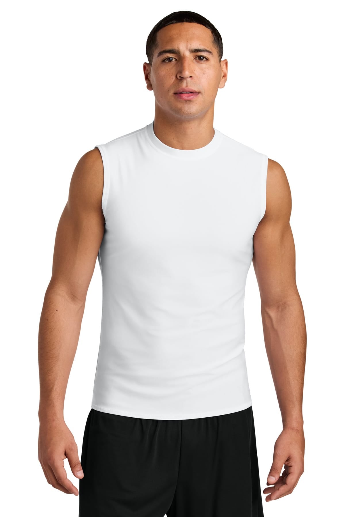 A4 A4N2306 S / White A4 Compression Muscle Tee A4N2306